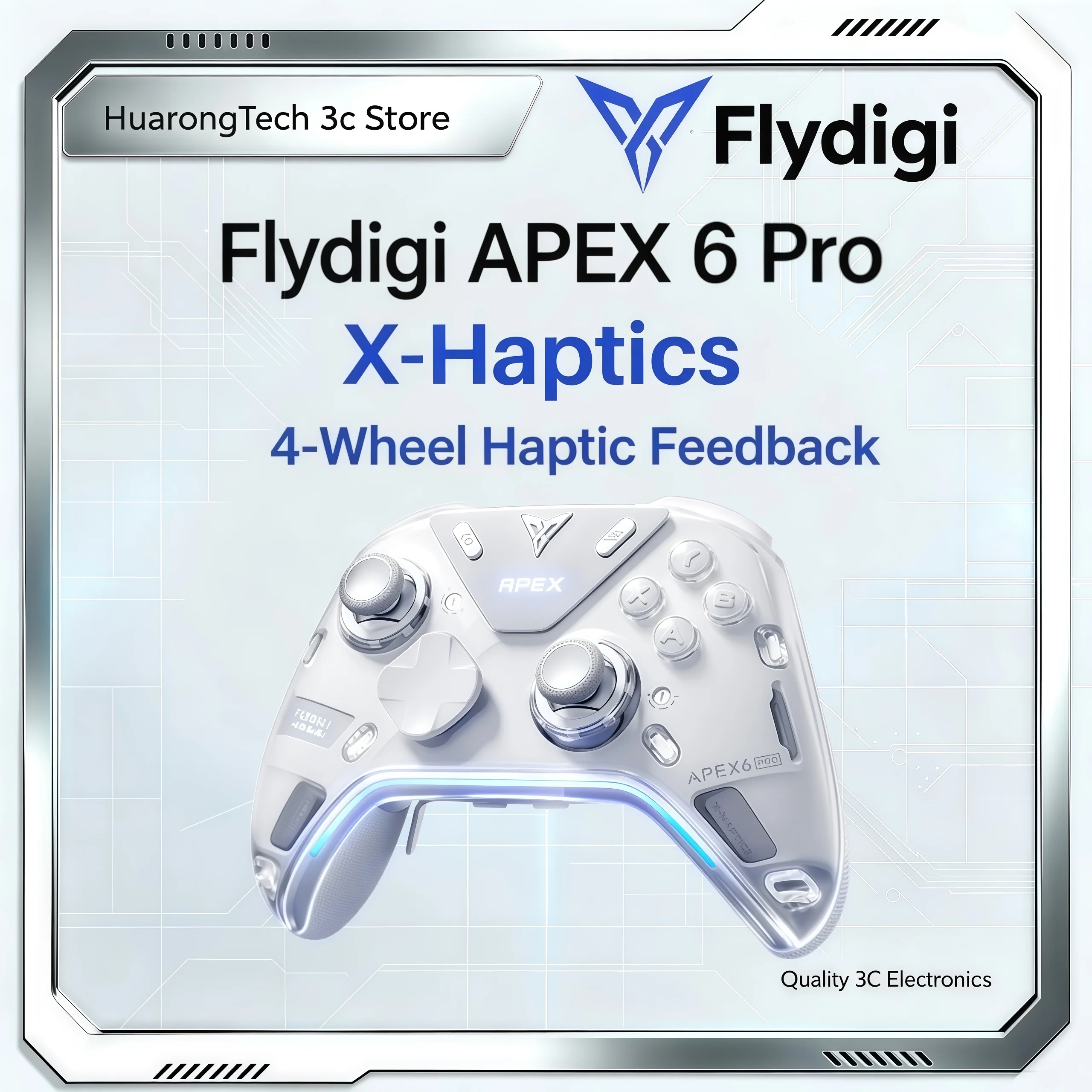 Zero Esports Gaming Gear - Flydigi Apex 6Pro Gaming Controller Haptic