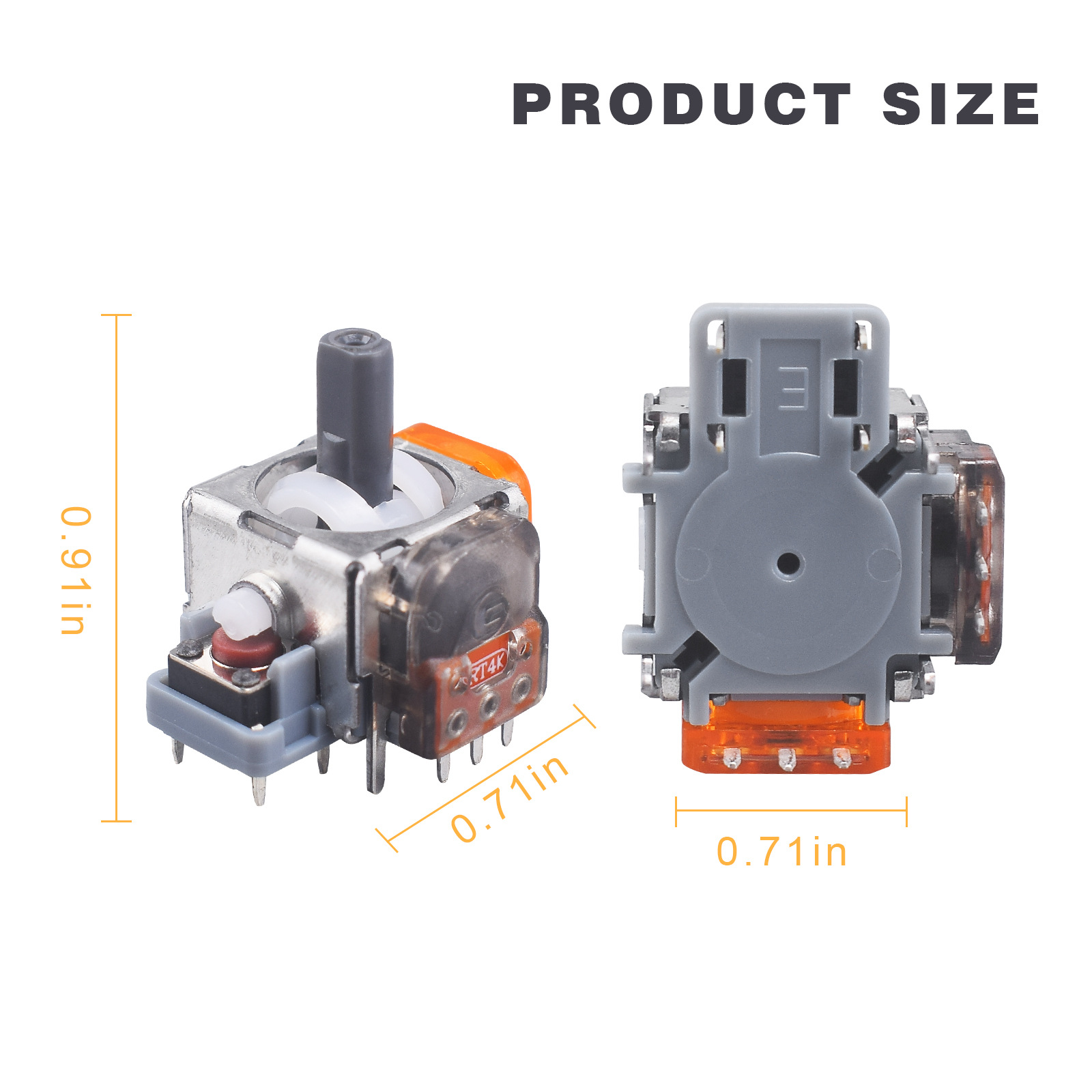 2/10pcs Ginfull TMR Electromag - Esports Gaming Controller ulasan dan harga
