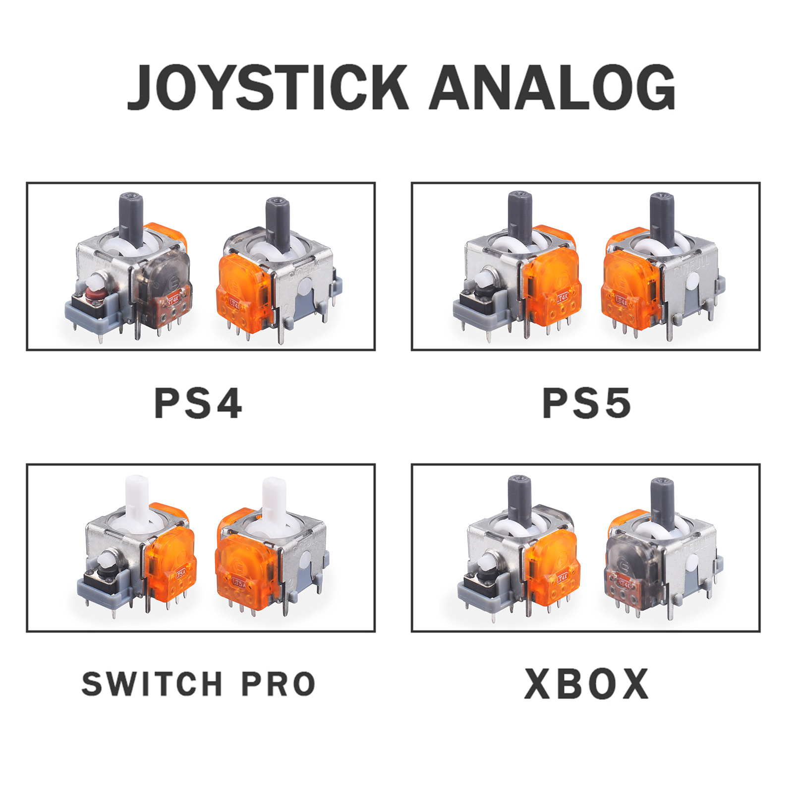 2/10pcs Ginfull TMR Electromag - Esports Gaming Controller ulasan dan harga