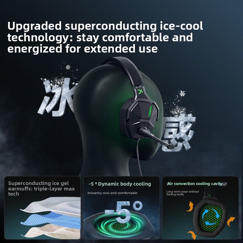 XIBERIA V13 PRO Over-Ear Gamin - Gaming Headset 7.1 ulasan dan harga