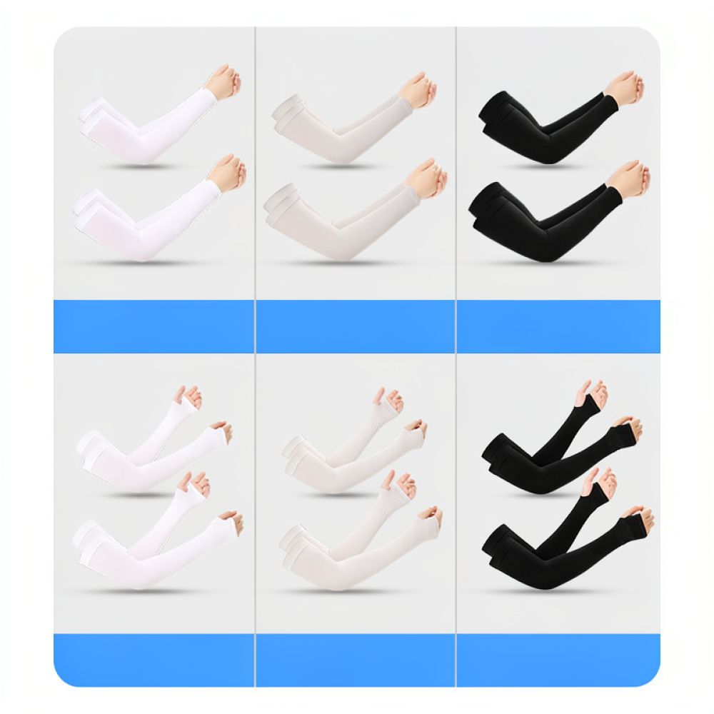 Breathable Ice Silk Arm Sleeve - Esports Gaming Gear ulasan dan harga