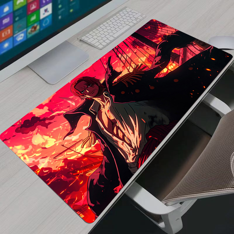 One Piece Shanks Mouse Pad Lar - Esports Gaming Mousepad ulasan dan harga