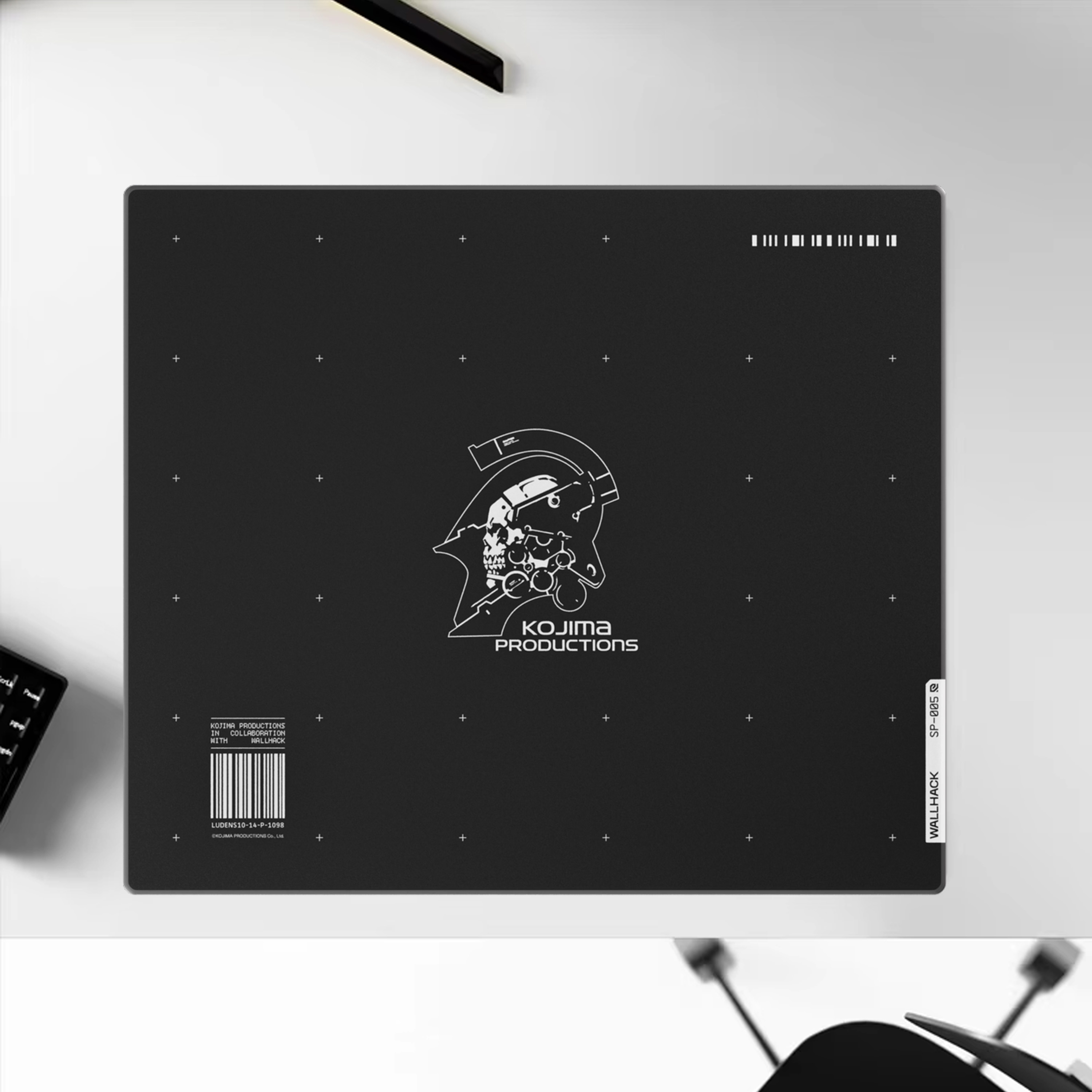 W-WALLHACK SP005 Tempered Glas - Esports Gaming Logo ulasan dan harga