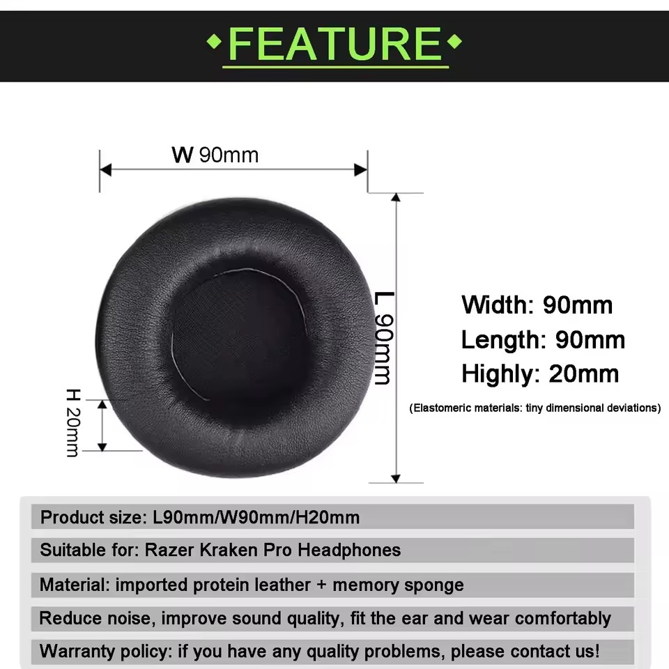 Comfortable Foam Ear Pads for  - Gaming Headset 7.1 ulasan dan harga