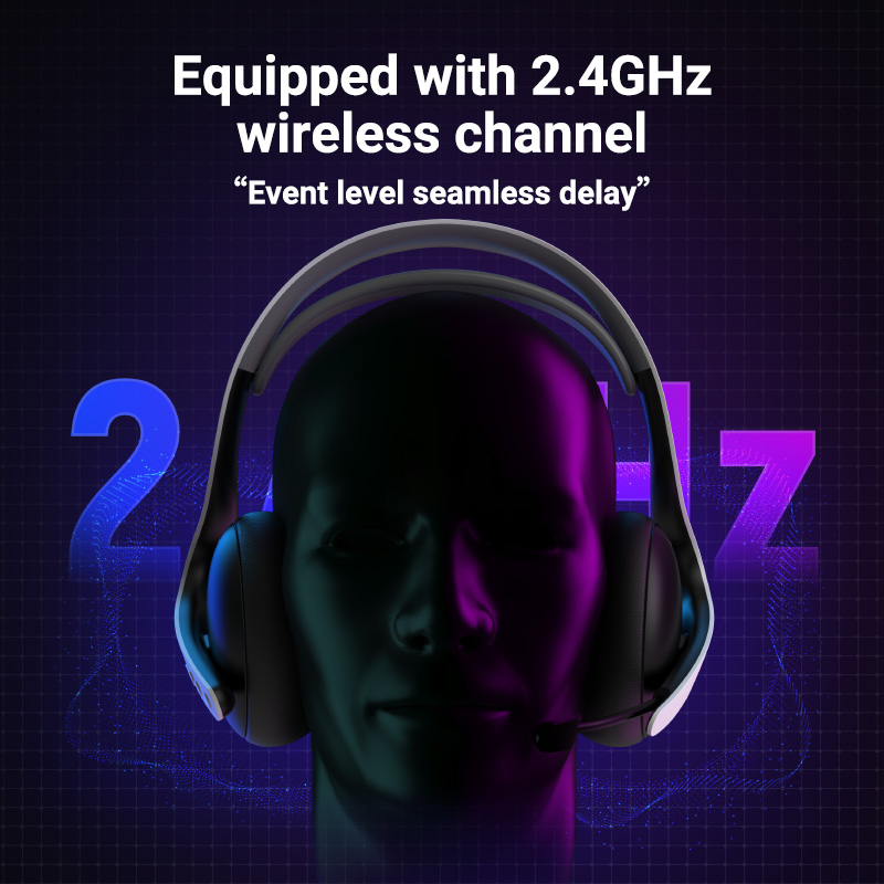 2.4G Wireless/Wired/BT A01 Gam - Gaming Headset 7.1 ulasan dan harga