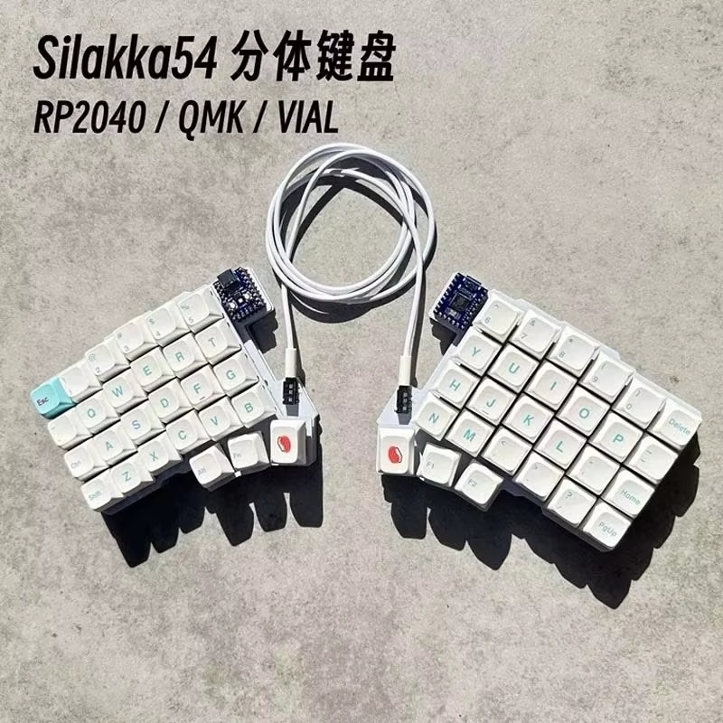 Silakka54 Ergonomic Split Mech - Zero Esports Gaming Gear ulasan dan harga