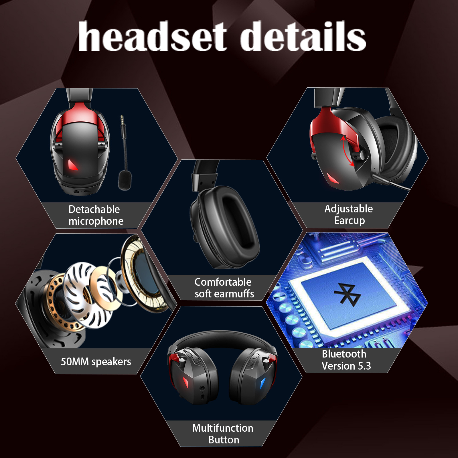Wireless Gaming Headset with D - Gaming Headset 7.1 ulasan dan harga