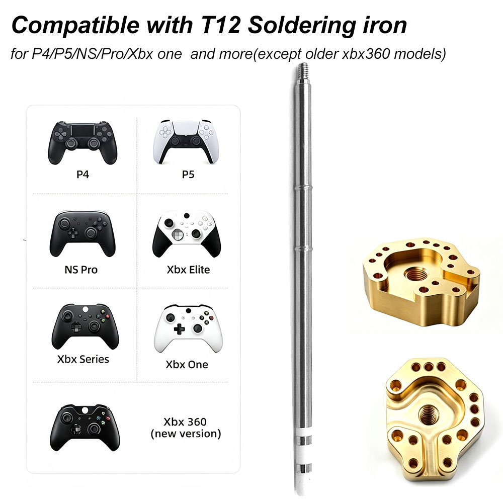T12 Soldering Iron Tip Set, Ga - Esports Gaming Controller ulasan dan harga